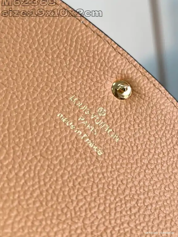 Official oldcobbler VUITTON LOUIS EMILIE WALLET 0707